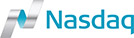 Nasdaq logo.