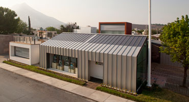 the image shows the BEA Headquarters at Monterrey, Mexico